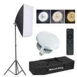 Upgrade LED  MOUNTDOG Softbox Lighting Kit