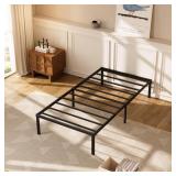 Twin Bed Frame No Box Spring Needed Heavy Duty