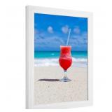 20x24 Frame Rustic White  Distressed 24x20