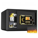 YITAHOME 1 5 Cu ft Fireproof Safe Box  Home Safe