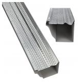 A M Gutter Guard   Aluminum 6   100 Feet  Mill