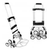 180lbs Stair Climbing Cart Hand Truck Stairs
