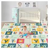 Gimars Baby Play Mat  Reversible and Foldable