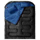 MEREZA Double Sleeping Bag for Adults Mens with