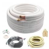 50FT Mini Split Line Set 1 4    1 2  O D Copper