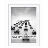 DOAI ART 22x28 Poster Frame White without Mat or