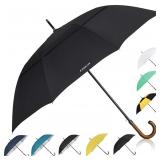 54 inch Wooden J Handle Golf Umbrella  Classic