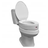 Carex Toilet Seat Riser  Elongated Raised Toilet