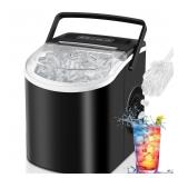 Countertop Ice Maker  Portable Ice Machine with