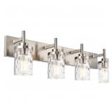 4 Lights Modern Bathroom Vanity Light  31 Inch