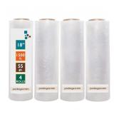 PackageZoom 4 Rolls 18  x 1500 Ft Stretch Wrap