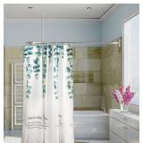 Artiwell L Shaped Shower Curtain Rod  Bathroom