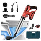 Electric Toilet Plunger Drain Clog Remover Tools