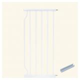 Extra Wide Baby Gate Extension White Metal Gate