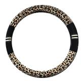 Leopard Print Car Steering Wheel Cover Zcargel