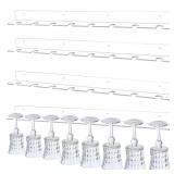 4 Pcs Acrylic Wine Glass Holder Champagne Wall