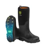 TIDEWE Rubber Work Boot for Men with Steel Shank