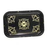 10 PACK 11  X 7  Medium Metal Tray   All Seeing