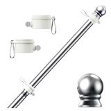 PHITRIC Flag Pole for Kit  5FT Stainless Steel