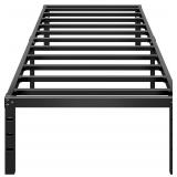 Metal Platform Bed Frame 18 Inch Tall Bed No Box