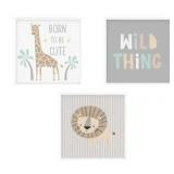 Parent S Choice 3 Piece Set Baby Nursery Canvas
