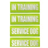 Removable Reflective Service Dog Patches for Pet