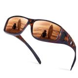 Fit Over Glasses Sunglasses for Men Women