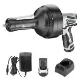 Electric Drain Auger Unclogger Tool   18FT