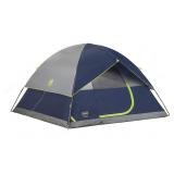 Coleman Sundome Camping Tent with Rainfly  2 3 4