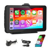 Podofo Wireless CarPlay Screen for Car  7 inch HD