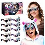 12 Pack Solar Eclipse Glasses Kids AAS Approved