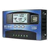 60A MPPT Solar Charge Controller  12V  24V Solar