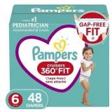 Pampers Cruisers 360 Diapers  Size 6  48 Ct   CVS