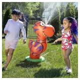 Dino Bop N  Wobble Inflatable Dino Sprinkler