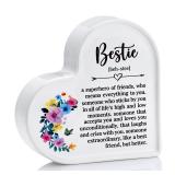 Bestie Gifts for Women  Handmade Ceramic Signs