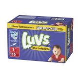Luvs Pro Level Leak Protection Diapers  Size 1