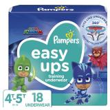 Pampers Easy Ups Boys Training Underwear  Size 4