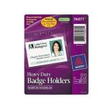 12 Packs  Avery Secure Top Heavy Duty Badge