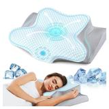 Neck Pillow Cervical Memory Foam Pillows for Pain