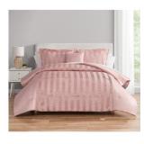 Mainstays Blush Pink 10 Piece Bed in a Bag