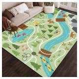 Camping map Summer Camp Nature Clip Art