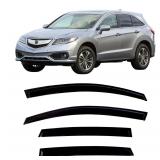 4Pcs Window Visors Vent Deflectors for Acura RDX