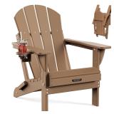 MUCHENGHY Folding Adirondack Chairs  Patio Chairs