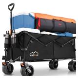 Large Collapsible Extended Beach Wagon Cart 300L