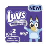Luvs Platinum Protection Baby Diapers  Size 2
