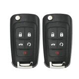 Keyless Entry Remote Flip Car Key Fob for Chevy
