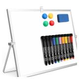 Dry Erase White Board 18  X14  Double Sided