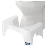 Squatty Potty Simple Bathroom Toilet Stool  White