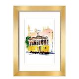 Annecy 5x7 Picture Frames  1 Pack  Gold   Simple