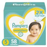 Pampers Swaddlers Diapers  Size 5  58 Ct   CVS